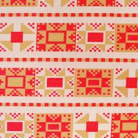 Jacquard for home decor Checkerboard 1209-24 1/1, per linear meter.