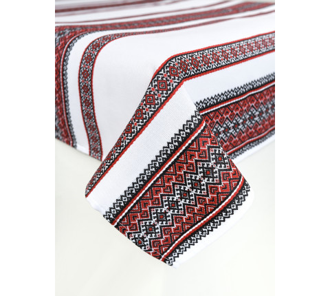 Tablecloth Anastasia red