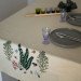 Tablecloth with floral embroidery