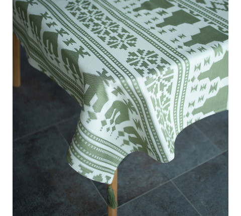 Tablecloth Krolevec green