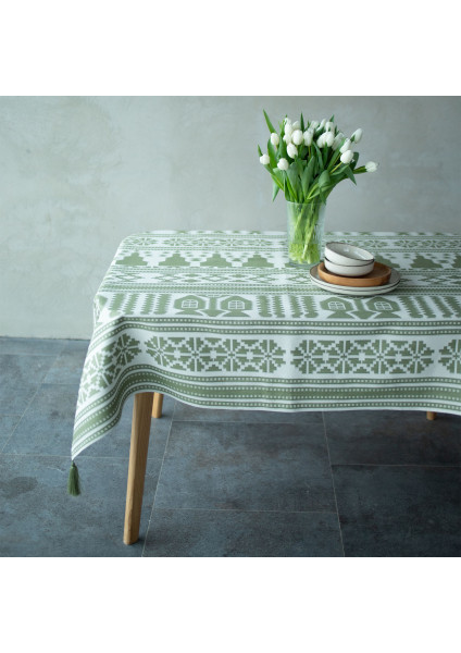 Tablecloth Krolevec green