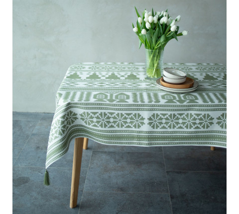 Tablecloth Krolevec green