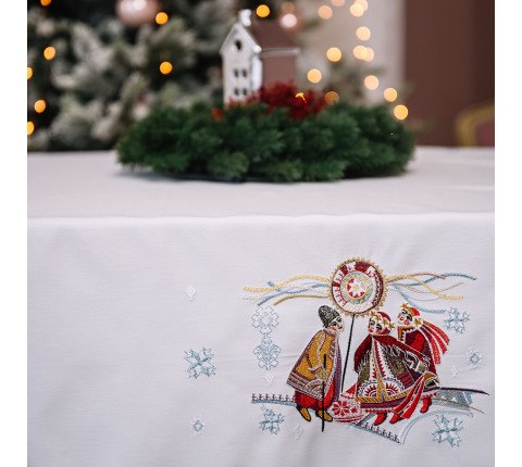 New Year's tablecloth "Vertep"