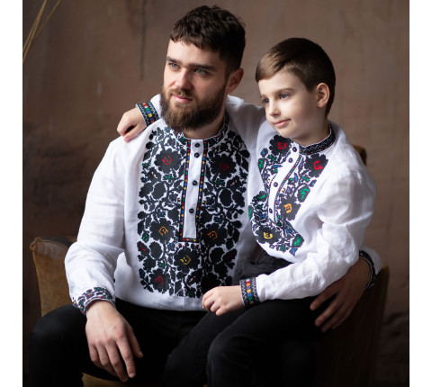Men's embroidered shirt "Cossack Glory"