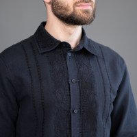 Вишиванка чоловіча "Чорний Візерунок"