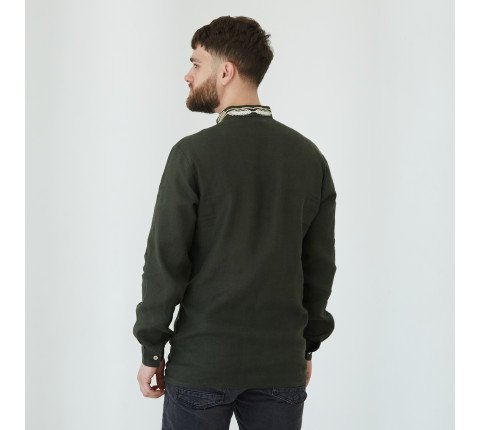 Men's embroidered shirt "Wheat Field"