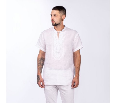 Men's embroidered shirt "Strength of the Lineage"
