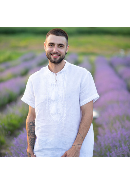 Men's embroidered shirt "Strength of the Lineage"