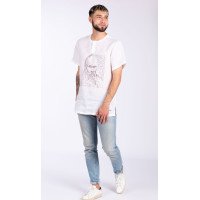 Men's shirt "Taras Shevchenko" brown