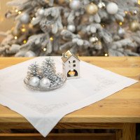 Napkin "Shining" silver