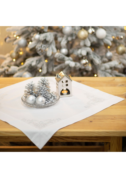 Napkin "Shine" silver