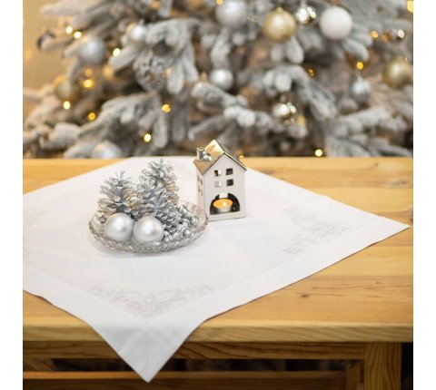 Napkin "Shine" silver