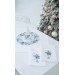 New Year napkin "Winter Beauty" white