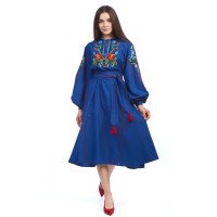 Embroidered dress "Colors of Summer"