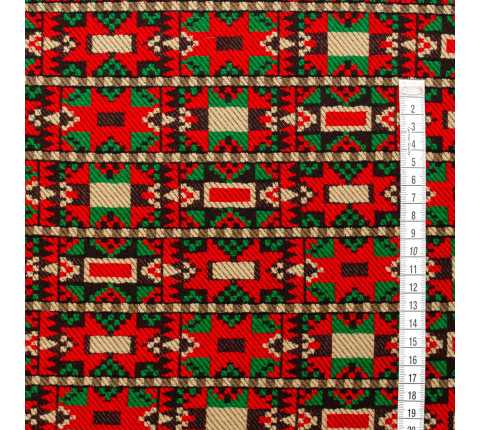 Ethno-jacquard on the Solokh TDK-ZH-223 1/4, per meter.