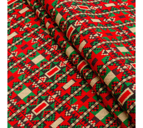 Ethno-jacquard on the Solokh TDK-ZH-223 1/4, per meter.