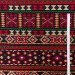 Ethno-jacquard decorative Ustina TDK-J-224 1/2, per meter.