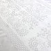 Jacquard fabric for tablecloths white Zhukravlina TDK-ZH-196 1/1, per meter.