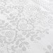 Jacquard fabric for tablecloths white Zhukravlina TDK-ZH-196 1/1, per meter.