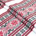 Ethno-jacquard fabric for decoration Forest Song TDK-ZH-216 1/1, linear meter.