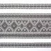 Ethno-jacquard fabric for tablecloths Red Ruta-2 TDK-J-212 1/8 black ornament, linear meter.