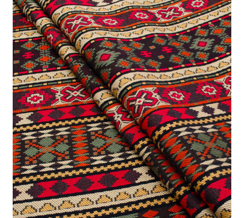 Ethno-jacquard decorative Ustina-2 TDK-Zh-224-A 1/3, linear meter.