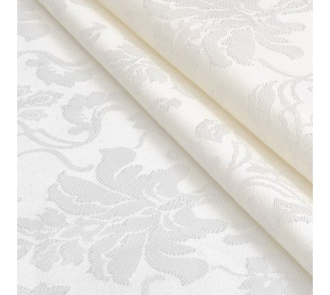 Fabric for tablecloths Versailles TDK-ZH-179-1 1/78 creamy milk, linear meter.