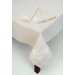 Embroidered tablecloth "White Flowers"