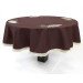 Embroidered round tablecloth "Lilac"
