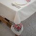 Embroidered tablecloth "Flowering Garden"