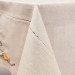 Embroidered tablecloth "Lemon and Lavender"