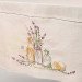 Embroidered tablecloth "Lemon and Lavender"