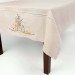 Embroidered tablecloth "Lemon and Lavender"