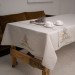 Embroidered tablecloth "Lemon and Lavender"