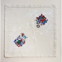 Christmas napkin 0.64*0.64 "Vertep"