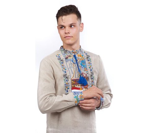 Вишиванка чоловіча "Льон"