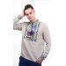 Men's embroidered shirt "Linen"