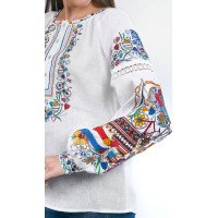 Women's embroidered shirt "White"