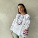 Women's embroidered shirt "White"