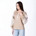 Women's embroidered shirt "Beige"