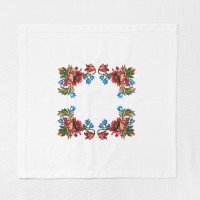 Embroidered napkin "In folk motifs"