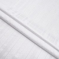 Fabric for ceremonial towel white ornament Star TDK-168 2/1, per meter.