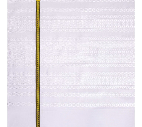 Fabric for ceremonial towel white ornament Star TDK-168 2/1, per meter.
