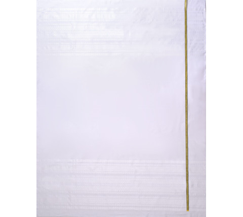 Fabric for ritual towel white ornament Star TDK-168 3/1, per meter.